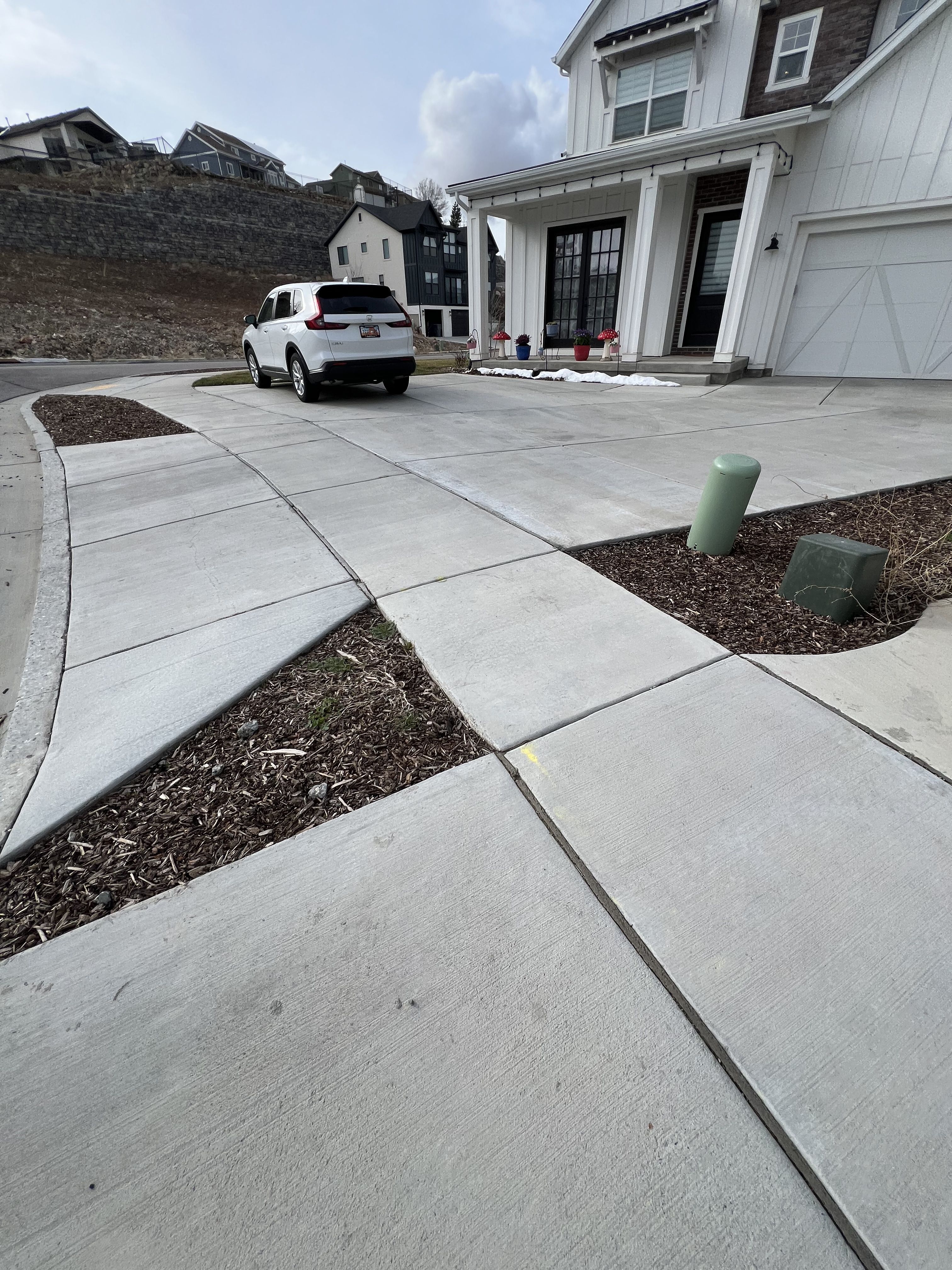 Concrete Driveway - Before