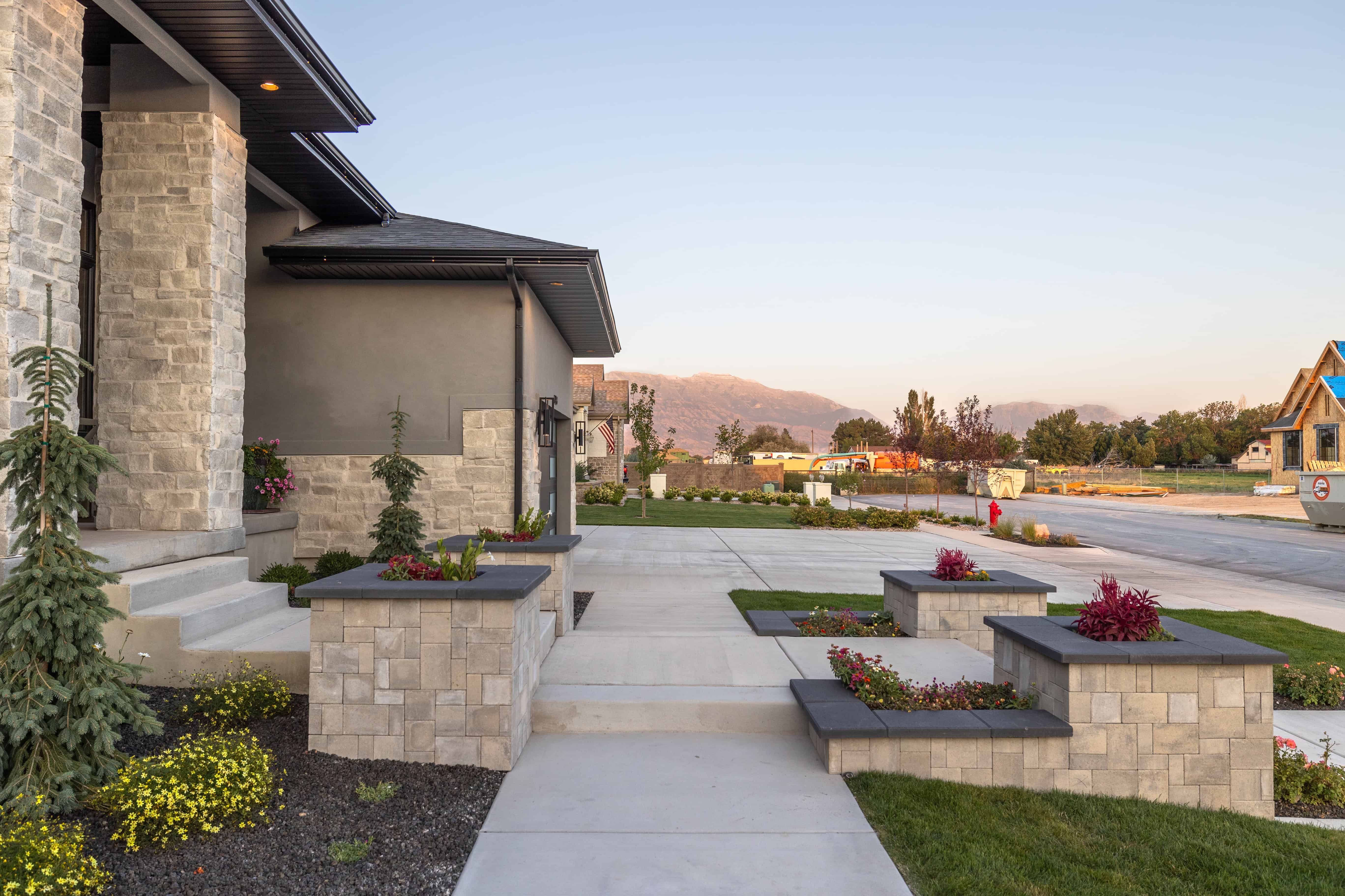 Driveway and Walkway Concrete Installation in Lehi, Utah
