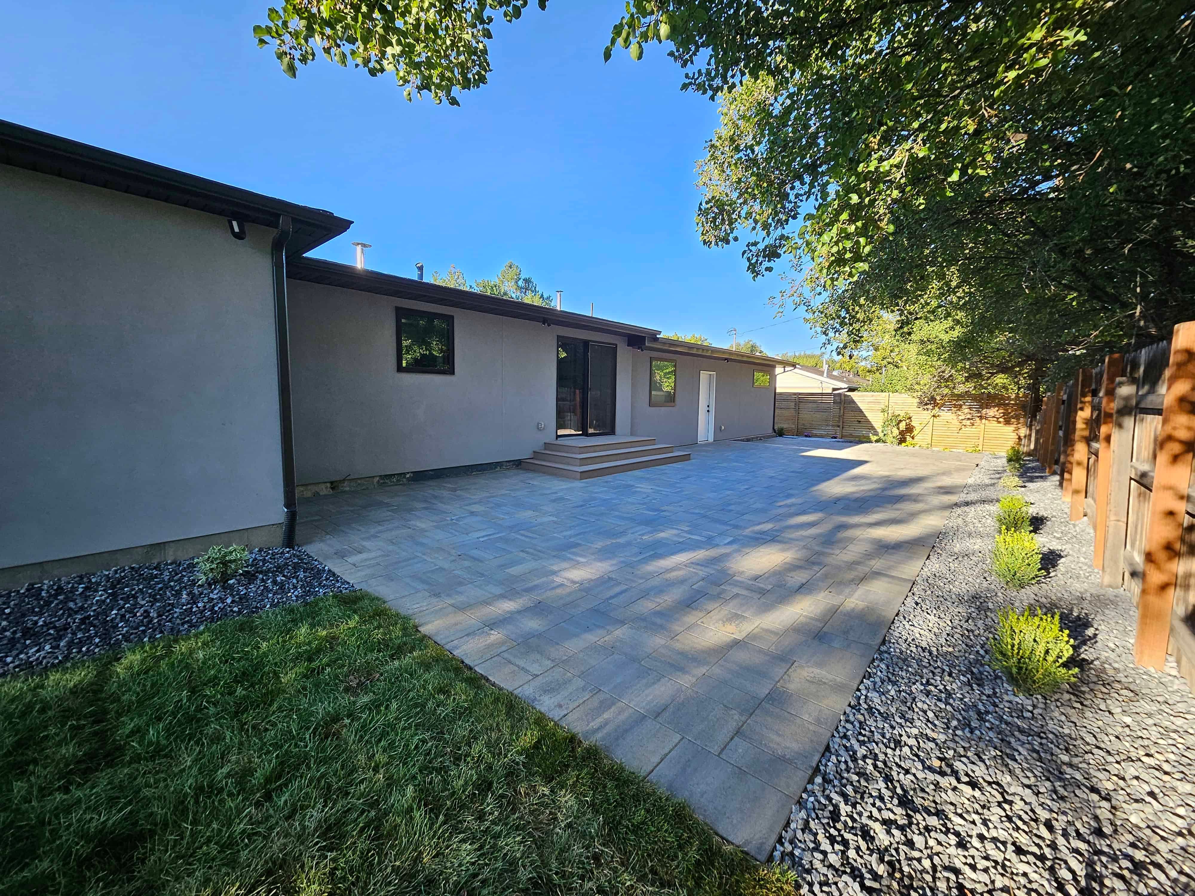 Pavers Installation project in Murray