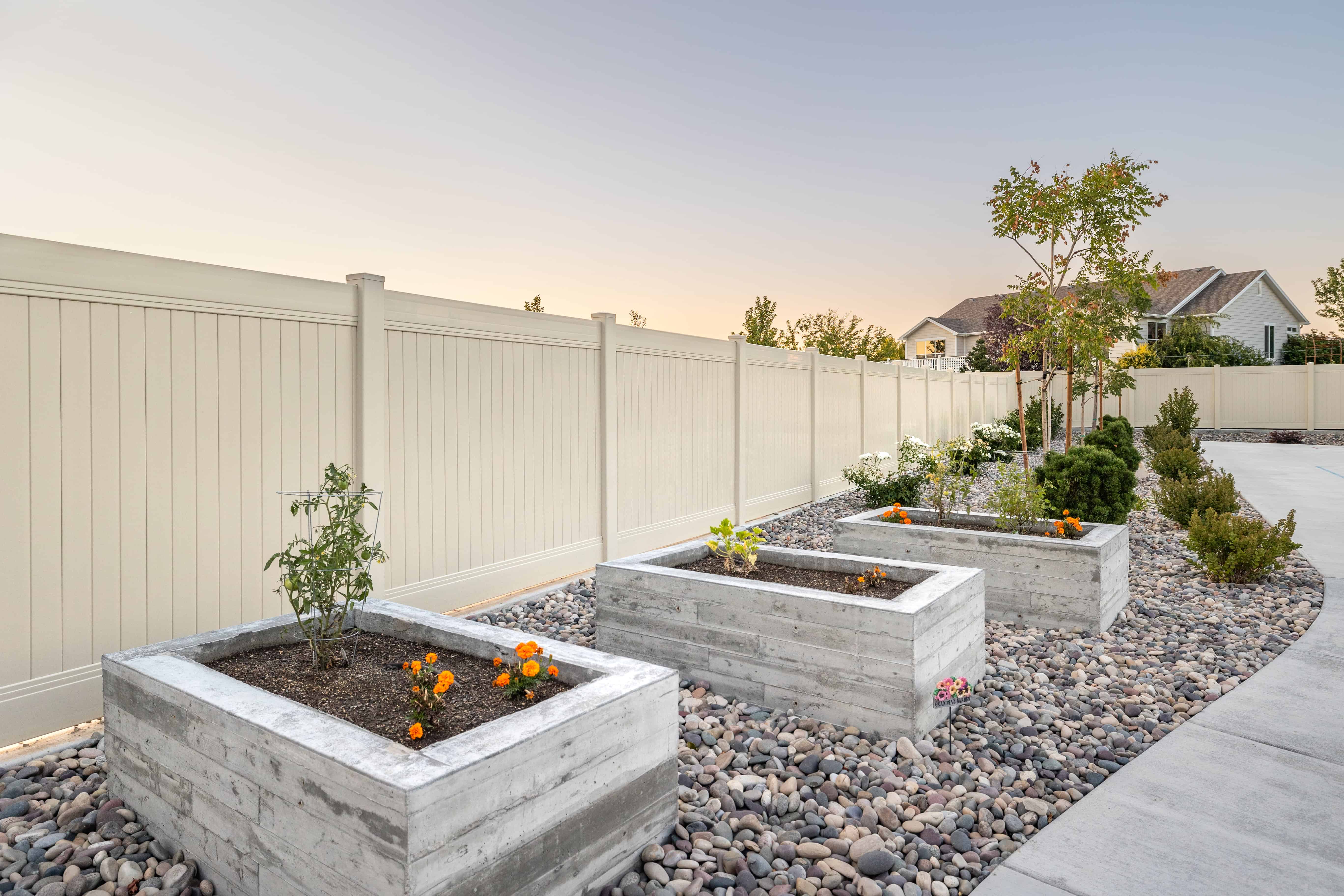 Xeriscaping project in Lehi
