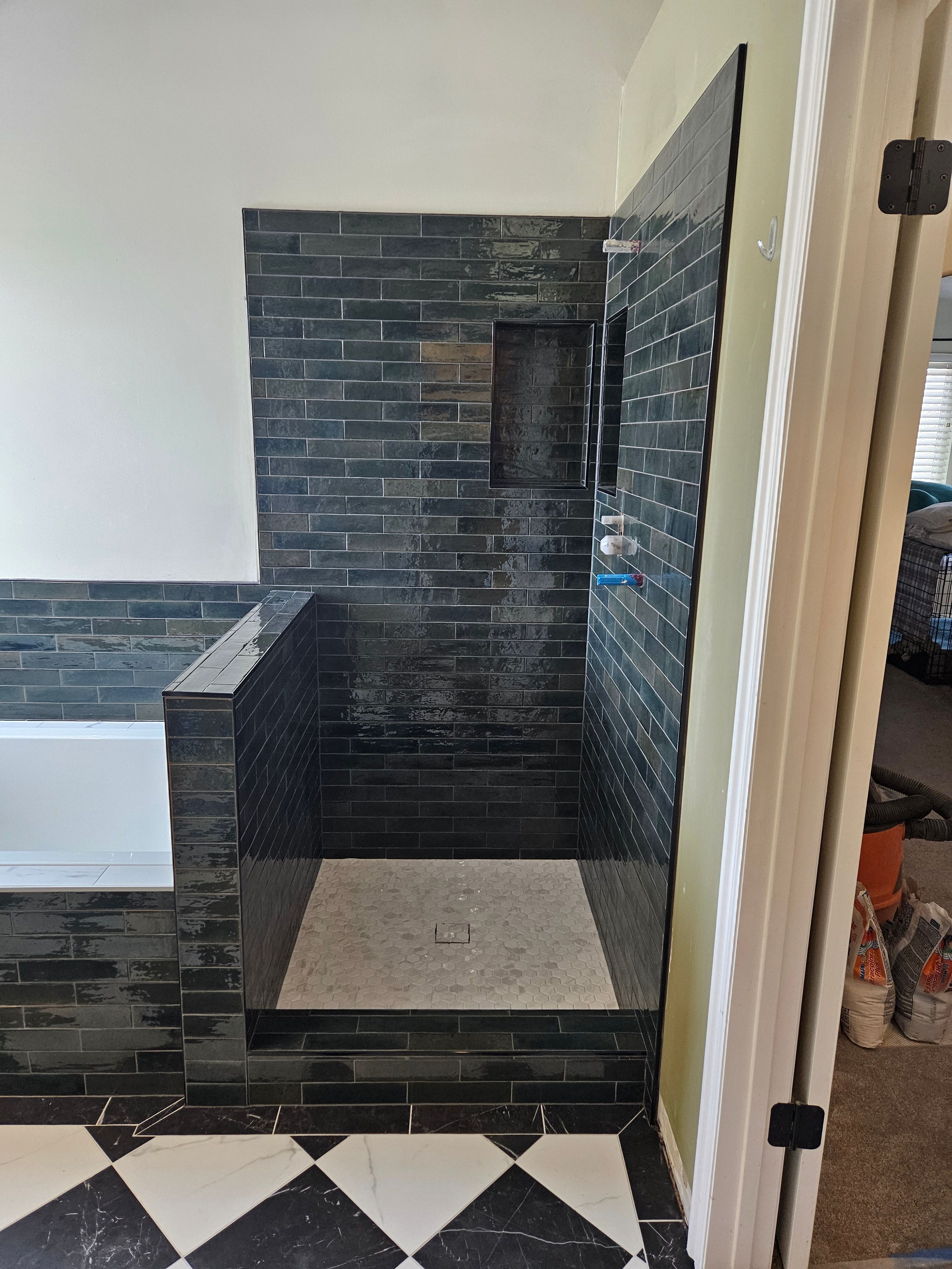 20260107Completed shower tile installation in a Murray, Utah bathroom remodel. 103640