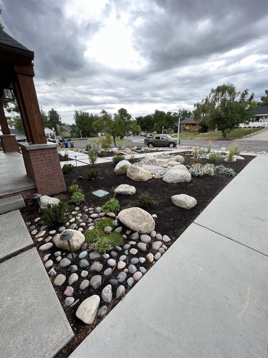 Xeriscaping design in Salt Lake City , Utah by Pitt Landscape & Construction