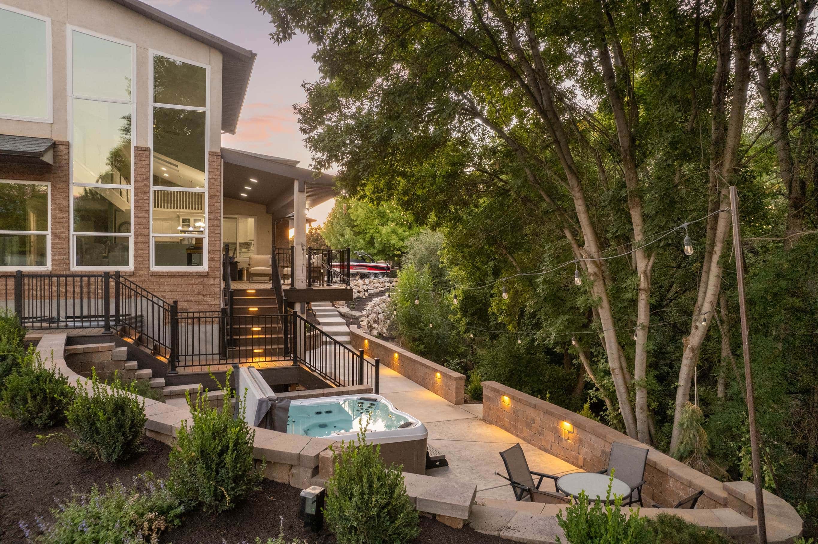Custom Pavers Block Wall with Patio in Murray, murray landscape service