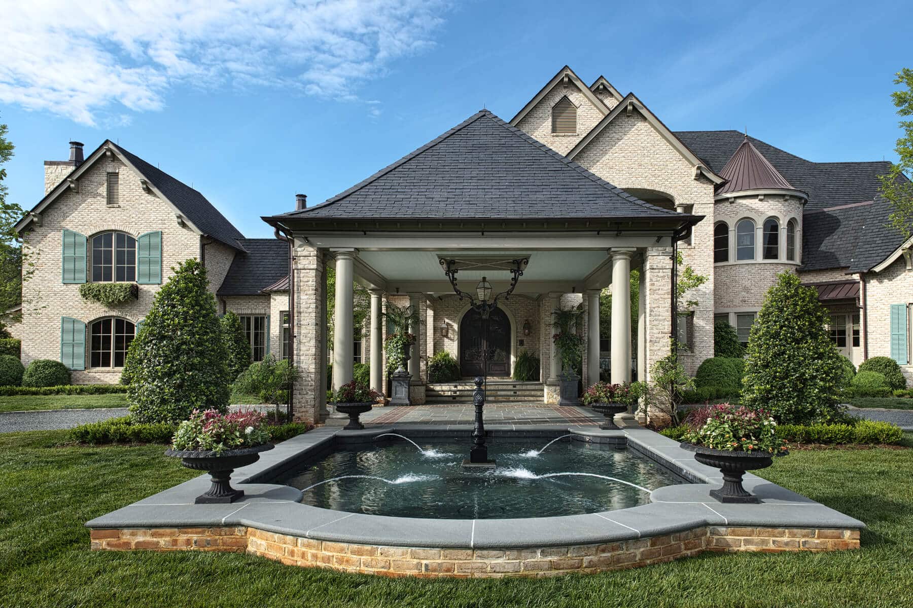 Professional water feature installation